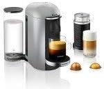 imageBreville Nespresso VertuoPlus Coffee and Espresso Machine with Aeroccino White