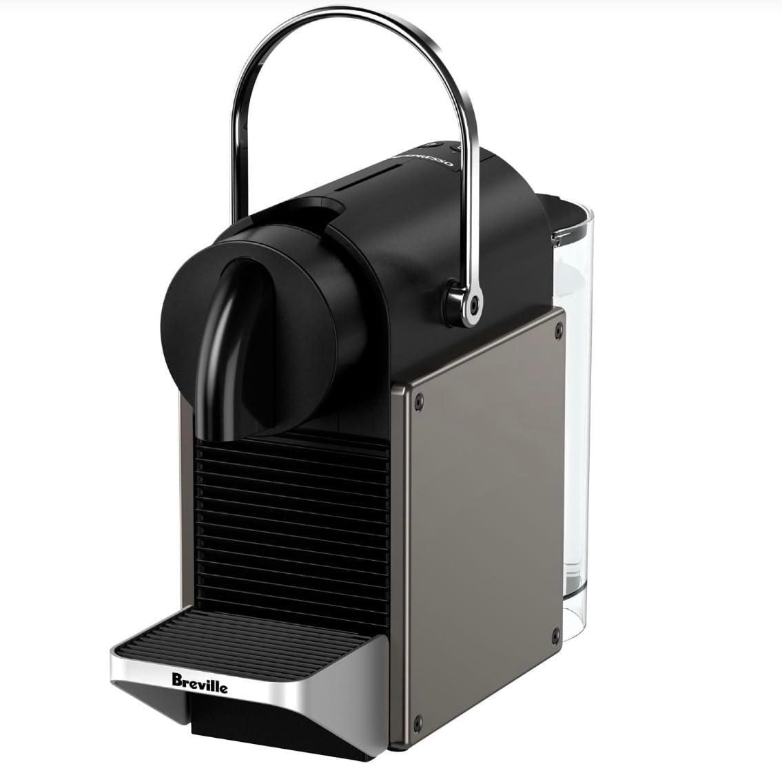 imageNespresso BEC430TTN Pixie Espresso Machine 24 ounces by Breville TitanBlack