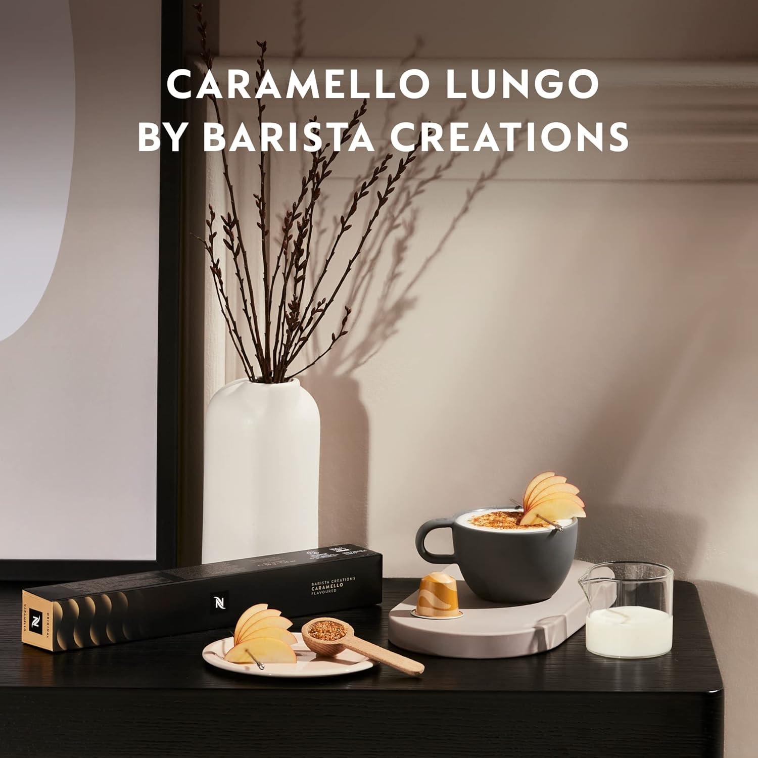 imageNespresso Capsules Original Line Barista Flavored Pack Medium Roast Espresso Coffee 30 Count Espresso Coffee PodsBarista Flavor Variety Pack