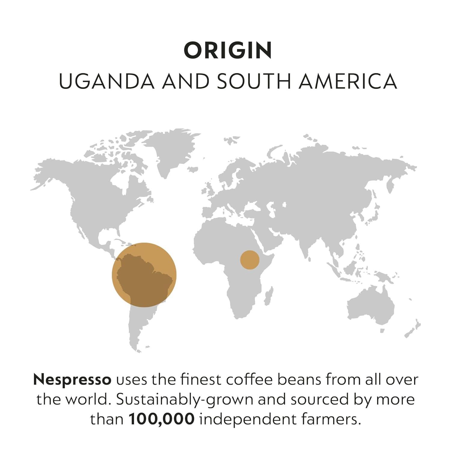 imageNespresso Capsules Original Line Ispirazione Napoli Dark Roast Coffee Pods 50Count Espresso Coffee Pods