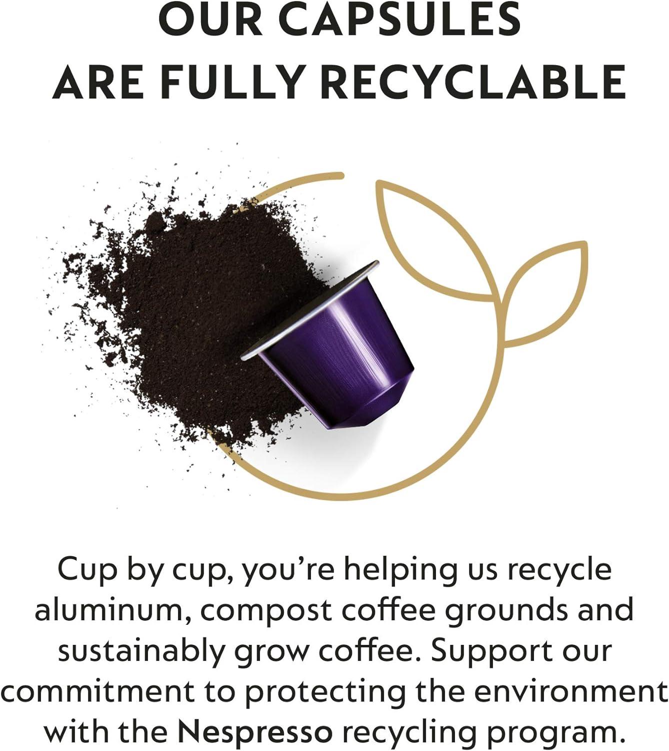 imageNespresso Capsules Original Line Ispirazione Variety Pack Medium ampamp Dark Roast Espresso Coffee 50 Count Coffee PodsIspirazione Variety Pack