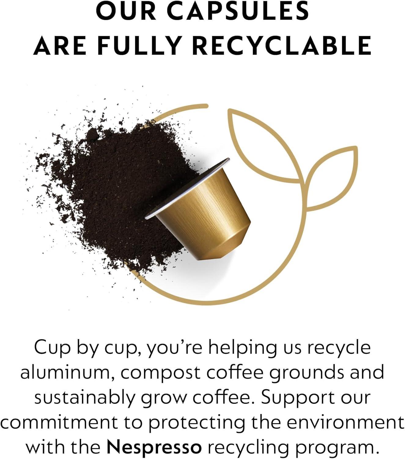 imageNespresso Capsules Original Line Ispirazione Variety Pack Medium ampamp Dark Roast Espresso Coffee 50 Count Coffee PodsVenezia