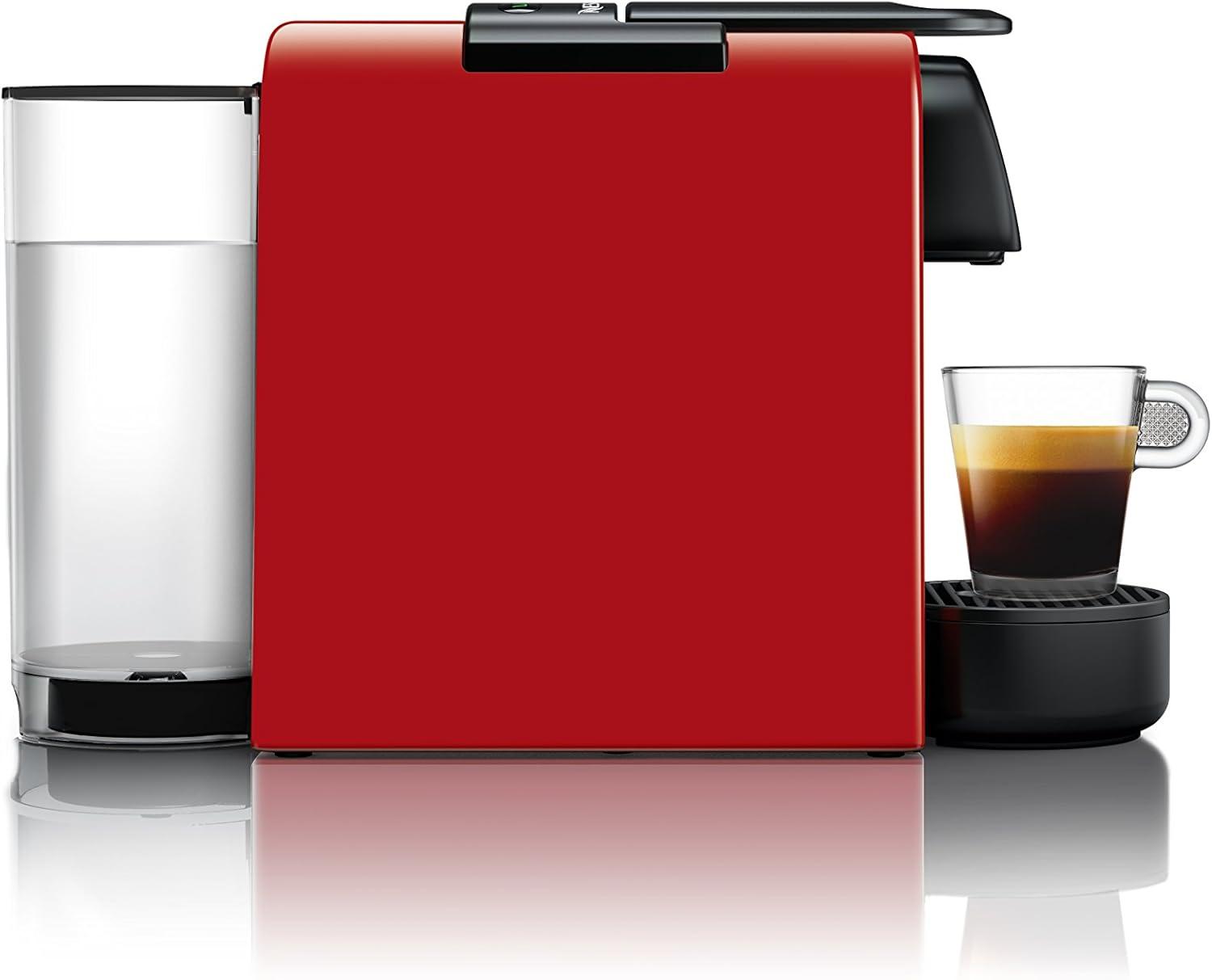 imageNespresso Essenza Mini Coffee and Espresso Machine by DeLonghi BlackRed
