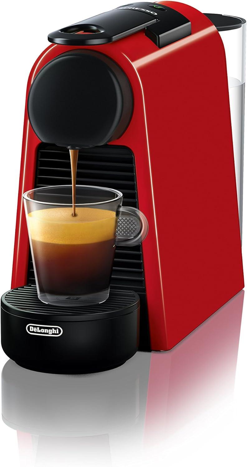 imageNespresso Essenza Mini Coffee and Espresso Machine by DeLonghi BlackRed