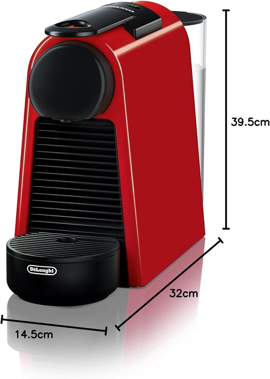 imageNespresso Essenza Mini Coffee and Espresso Machine by DeLonghi BlackRed