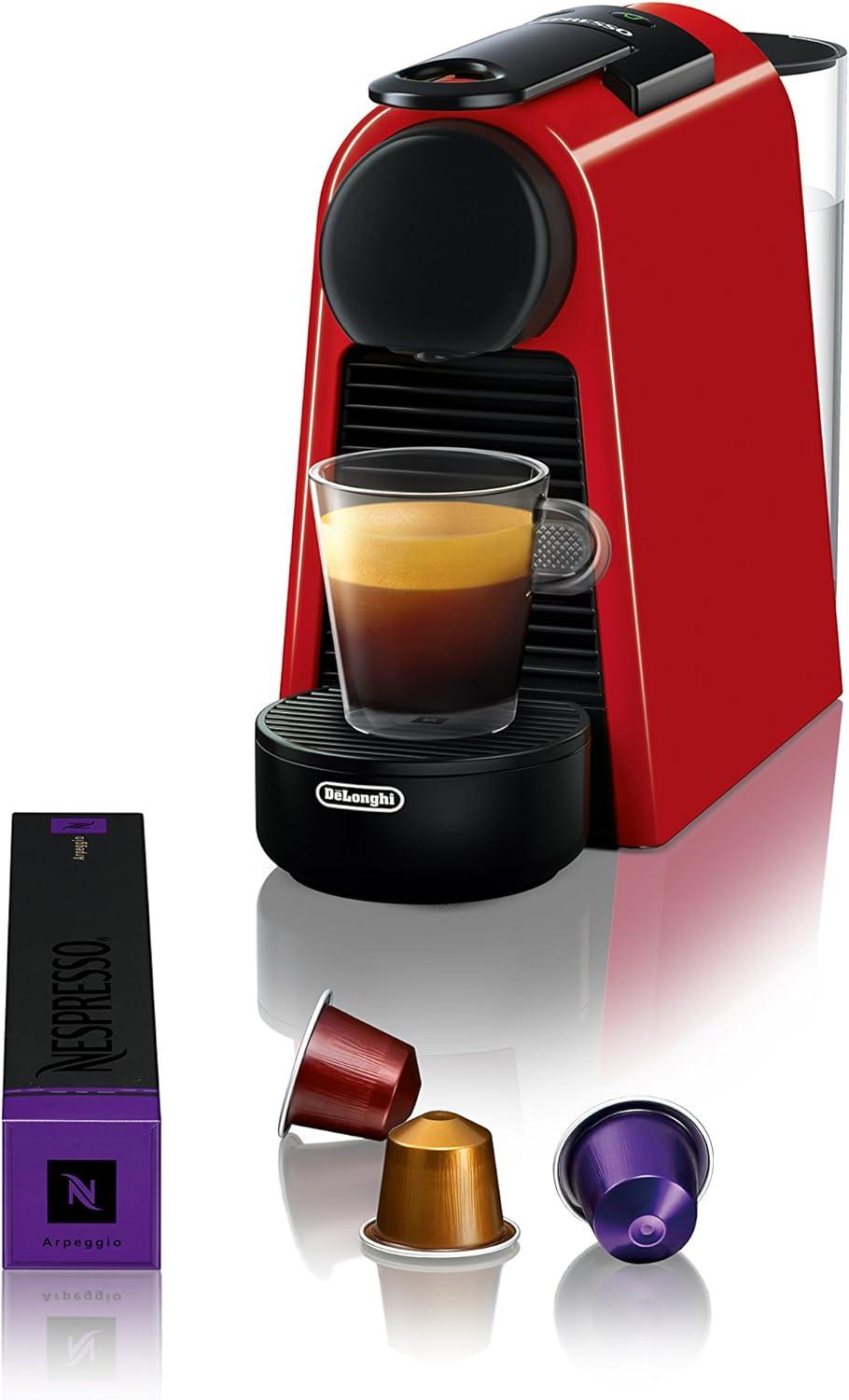 imageNespresso Essenza Mini Coffee and Espresso Machine by DeLonghi BlackRed