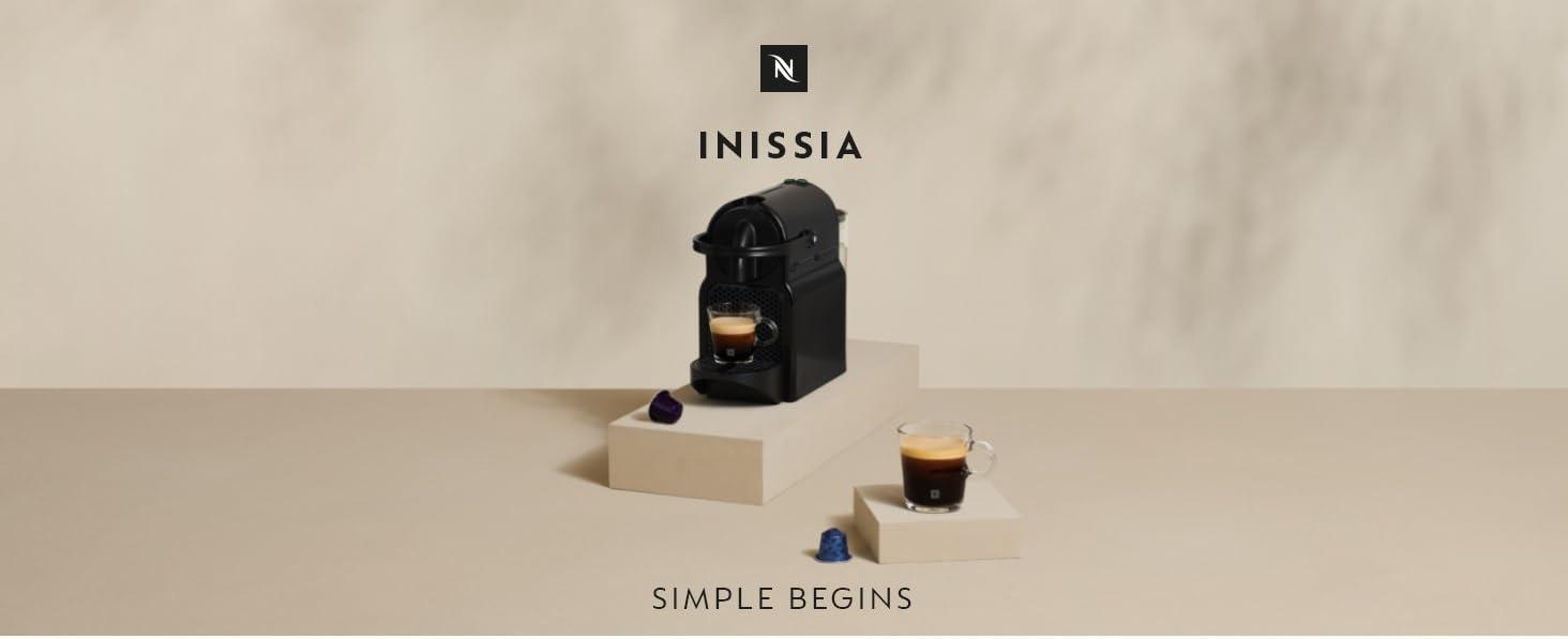 imageNespresso Inissia Espresso Machine by DeLonghi24 oz 1200 watts BlackBlack