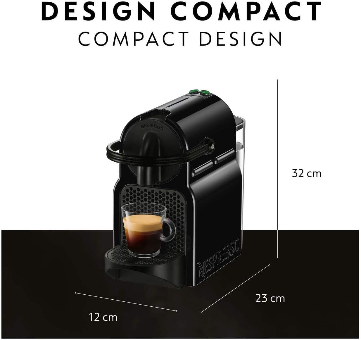 imageNespresso Inissia Espresso Machine by DeLonghi24 oz 1200 watts BlackBlack