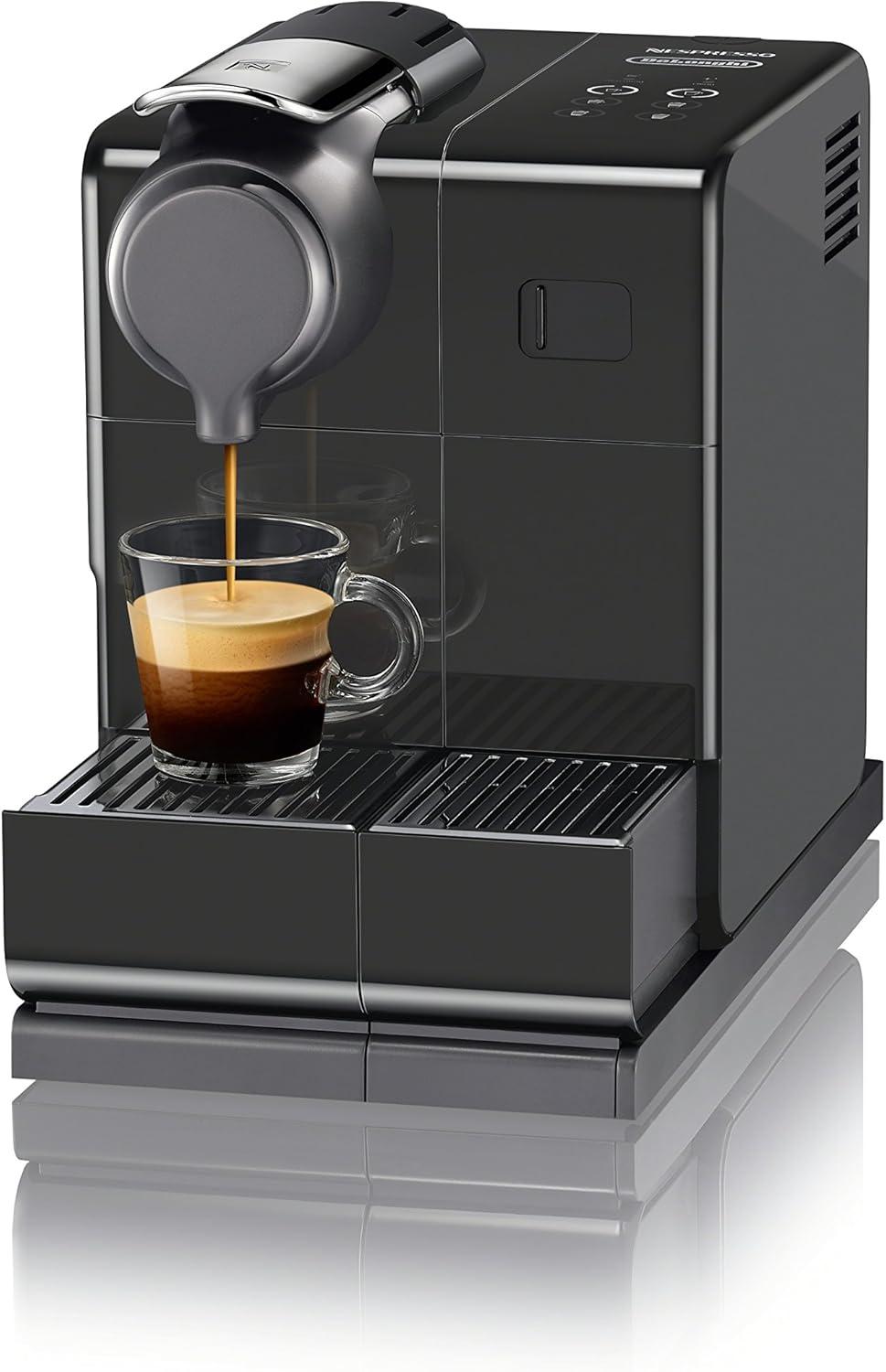 imageNespresso Lattissima Pro Espresso Machine by DeLonghi with Milk Frother SilverWashed Black