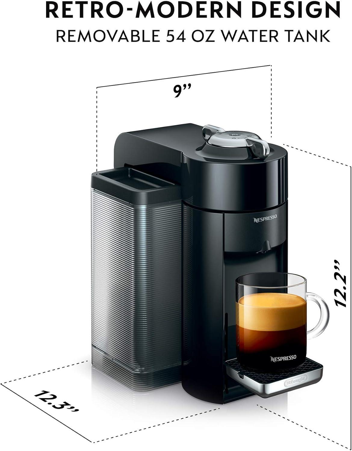 imageNespresso Vertuo Coffee and Espresso Maker by DeLonghi TitanBlack