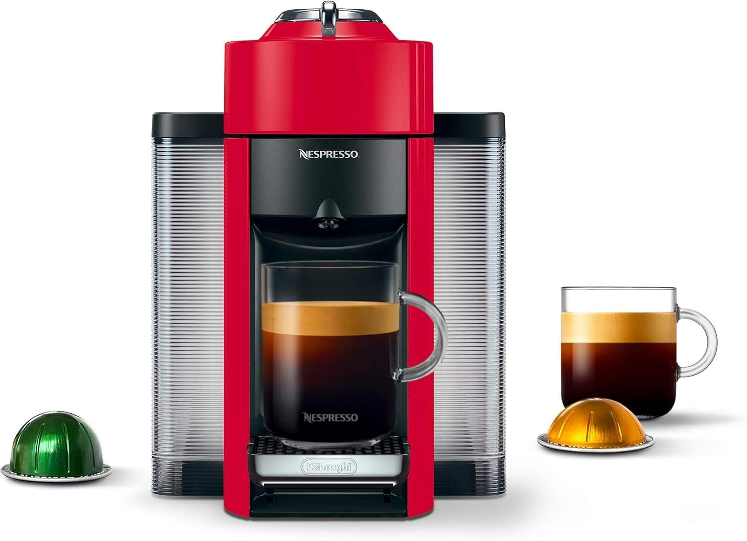 imageNespresso Vertuo Coffee and Espresso Maker by DeLonghi TitanRed