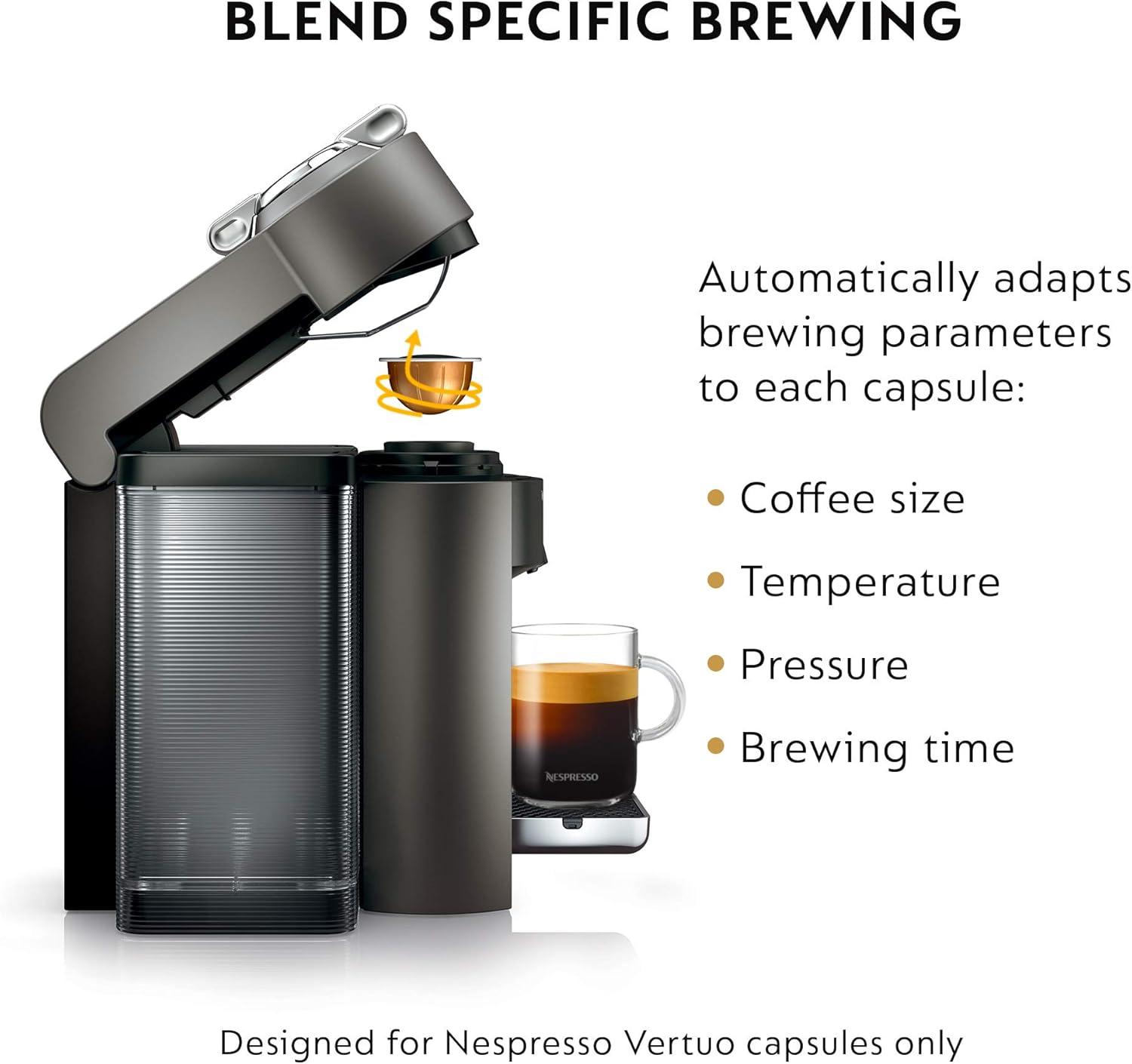 imageNespresso Vertuo Coffee and Espresso Maker by DeLonghi TitanTitan