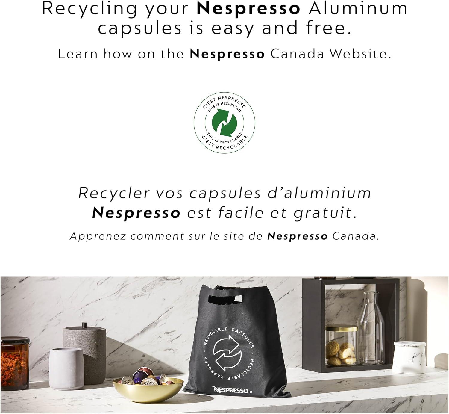 imageNespresso Vertuo Creatista Coffee and Espresso Maker by Breville Brushed Stainless SteelBlack Truffle