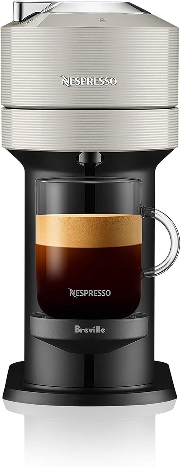 imageNespresso Vertuo Next Coffee and Espresso Machine by Breville with Milk Frother 11 liters CherryGray