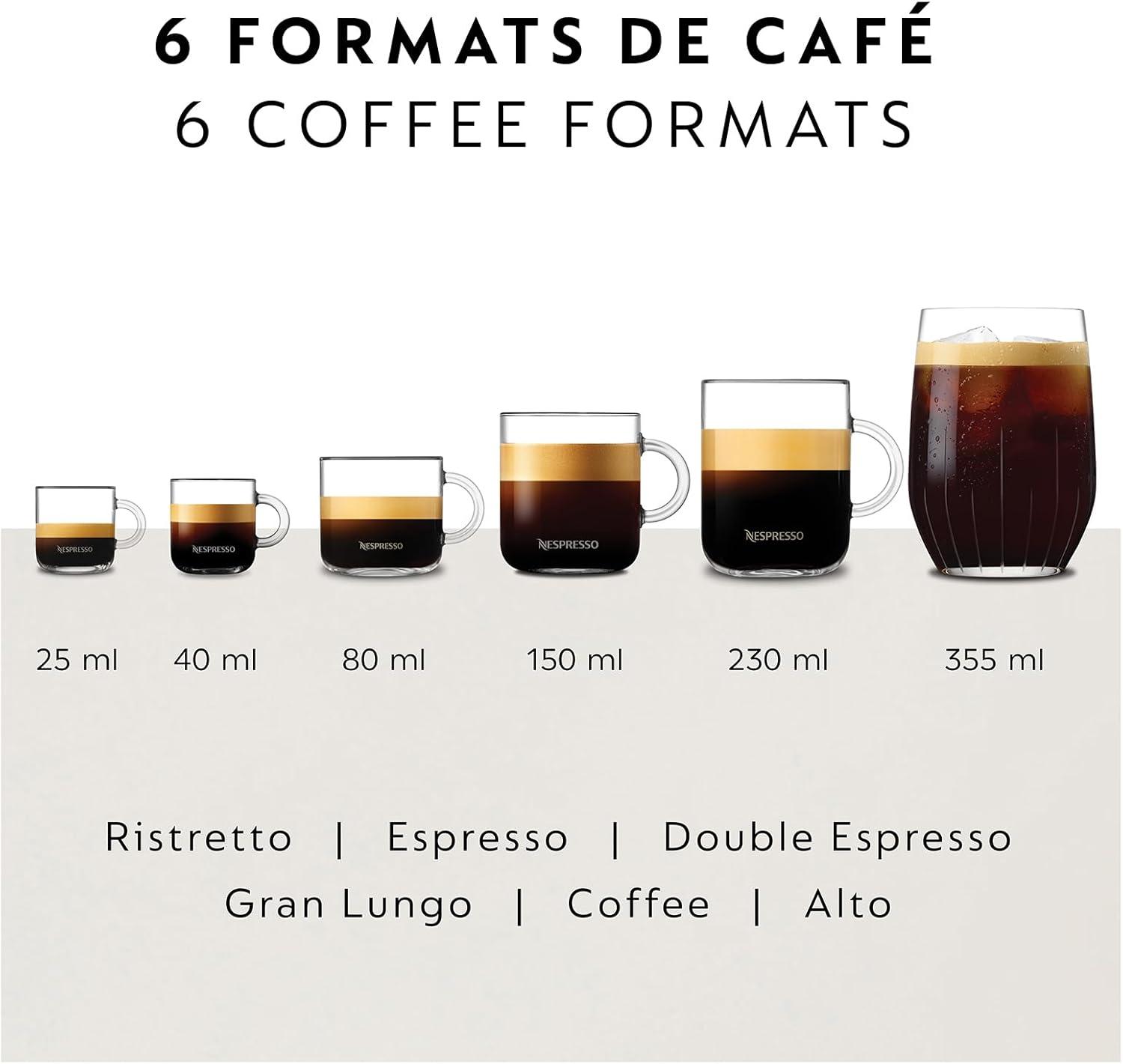 imageNespresso Vertuo Pop Coffee and Espresso Maker by Breville Samra Origins by The Weeknd Metad GreenDark Grey