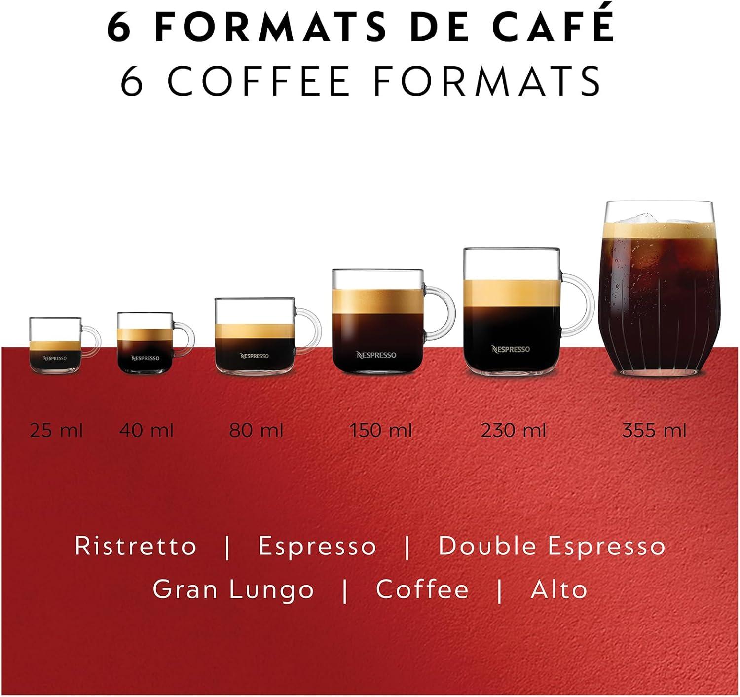 imageNespresso Vertuo Pop Coffee and Espresso Maker by Breville Samra Origins by The Weeknd Metad GreenSpicy Red