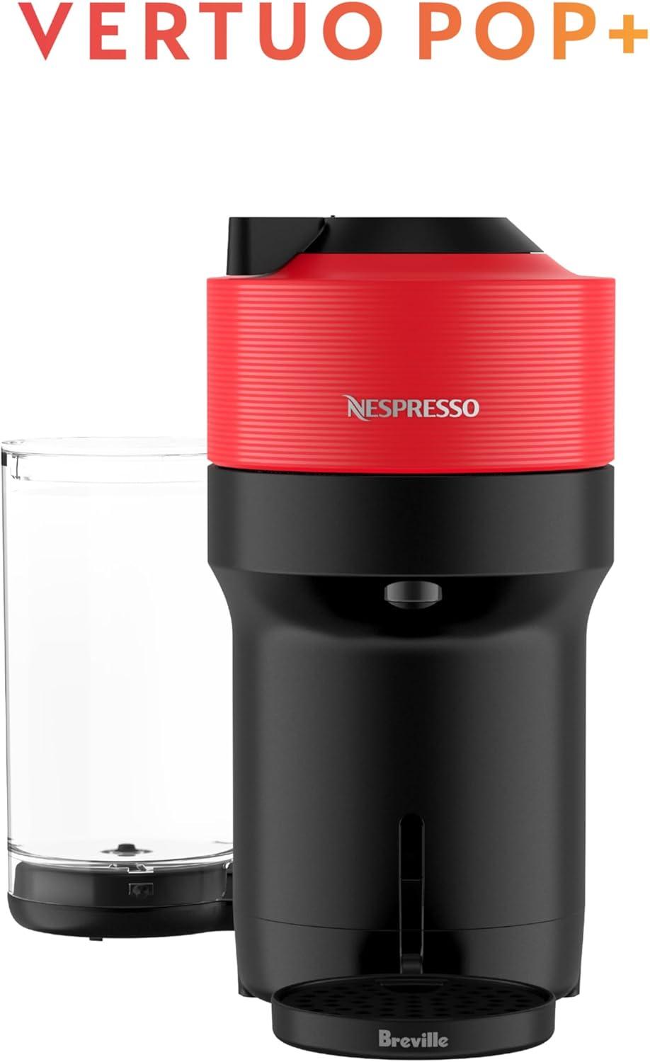 imageNespresso Vertuo Pop Coffee and Espresso Maker by Breville Samra Origins by The Weeknd Vertuo Metad Green Machine and Nespresso Aeroccino3 milk frotherSpicy Red