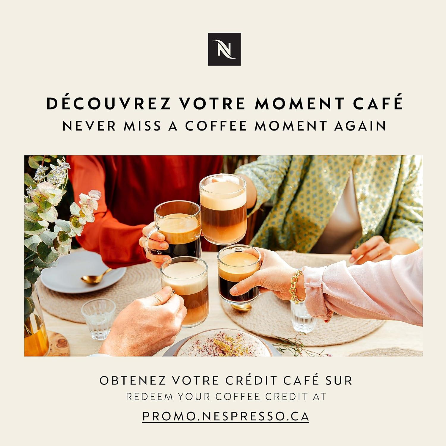 imageNespresso Vertuo Pop Coffee and Espresso Maker by Breville Samra Origins by The Weeknd Vertuo Metad Green Machine and Nespresso Aeroccino3 milk frotherDark Grey