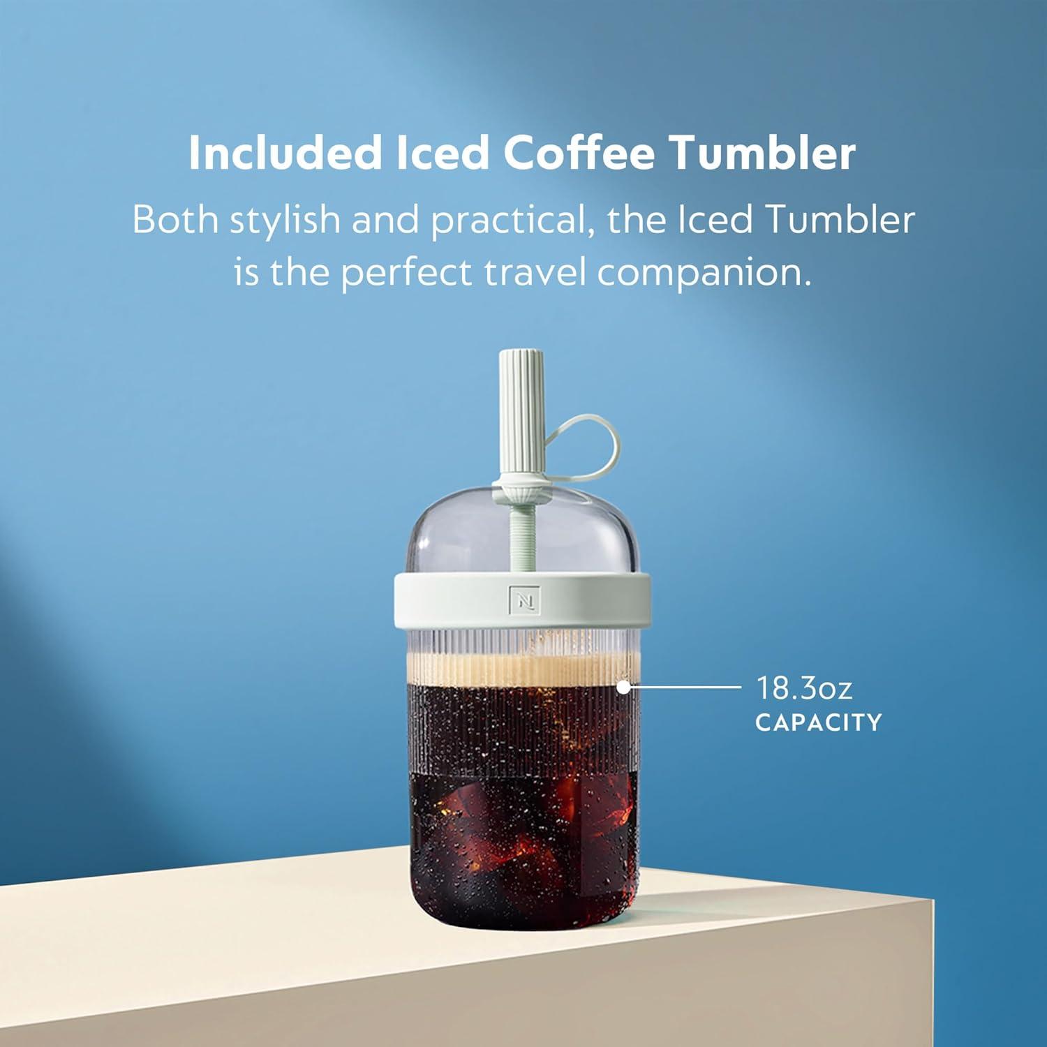 imageNespresso Vertuo Pop Coffee and Espresso Maker by DeLonghi Samra Origins by The Weeknd Vertuo Buna YellowLiquorice Black1