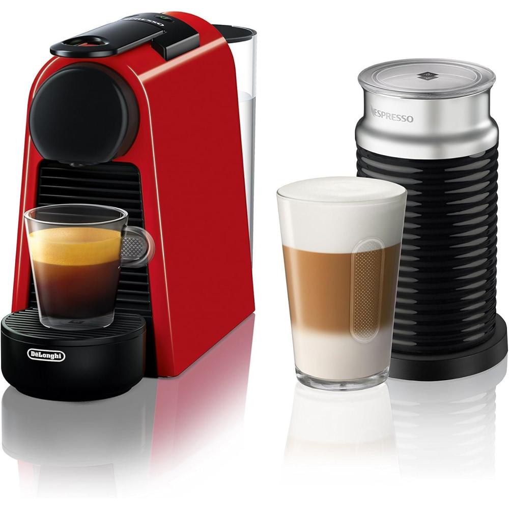 imageNespresso Essenza Mini Coffee and Espresso Machine by DeLonghi BlackRed