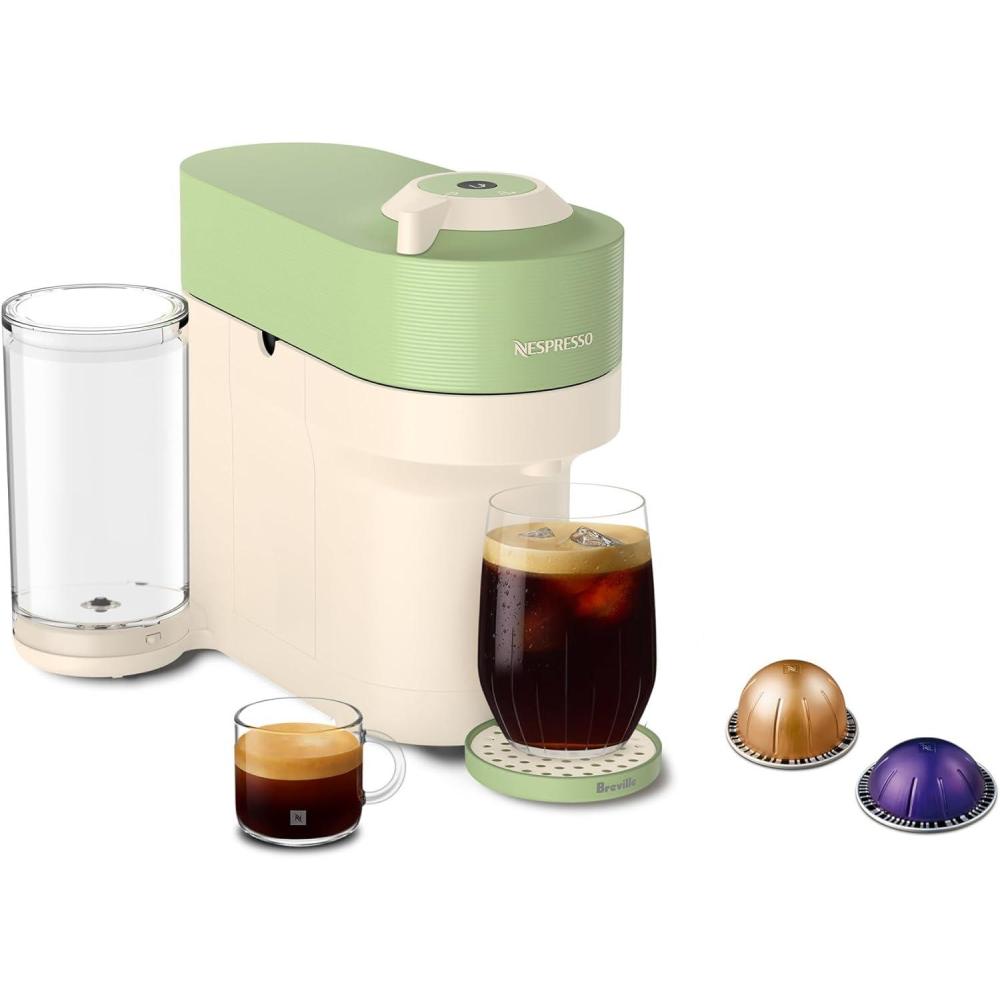 imageNespresso Vertuo Pop Coffee and Espresso Maker by Breville Samra Origins by The Weeknd Metad GreenPistachio