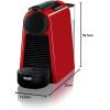 imageNespresso Essenza Mini Coffee and Espresso Machine by DeLonghi BlackRed