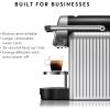 imageNespresso Professional Coffee Maker Starter Bundle Zenius Professional Coffee Machine Presentation Box CapsulesSilver