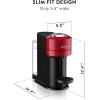 imageNespresso Vertuo Next Coffee and Espresso Machine by Breville with Milk Frother 11 liters CherryRed