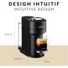 imageNespresso Vertuo Next Premium Coffee and Espresso Maker by Breville with Aeroccino Milk FrotherBlack