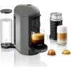 imageNespresso Vertuo Plus Deluxe Coffee and Espresso Maker by Breville Titan with Aeroccino Milk FrotherSilver