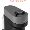 imageNespresso Vertuo Pop Coffee and Espresso Maker by Breville Samra Origins by The Weeknd Vertuo Metad Green Machine and Nespresso Aeroccino3 milk frotherDark Grey