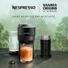 imageNespresso Vertuo Pop Coffee and Espresso Maker by Breville Samra Origins by The Weeknd Vertuo Metad Green Machine and Nespresso Aeroccino3 milk frotherBlackGreen