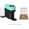 imageNespresso Vertuo Pop Coffee and Espresso Maker by Breville Samra Origins by The Weeknd Vertuo Metad Green Machine and Nespresso Aeroccino3 milk frotherAqua Mint