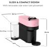 imageNespresso Vertuo Pop Coffee and Espresso Maker by DeLonghi Samra Origins by The Weeknd Vertuo Buna YellowCandy Pink
