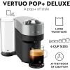 imageNespresso Vertuo Pop Deluxe Coffee and Espresso Maker by Breville with Milk Frother 1500 watts TitanTitan