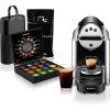 imageNespresso Professional Coffee Maker Starter Bundle Zenius Professional Coffee Machine Presentation Box CapsulesSilver