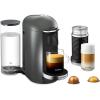 imageNespresso Vertuo Plus Deluxe Coffee and Espresso Maker by Breville Titan with Aeroccino Milk FrotherTitan