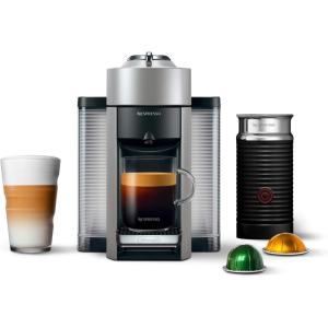 imageNespresso Vertuo Coffee and Espresso Maker by DeLonghi TitanSilver