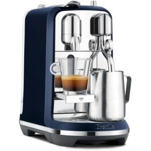 imageNespresso Creatista Plus Espresso Machine by Breville Brushed Stainless SteelDamson Blue