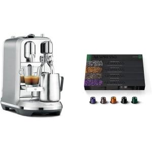 imageNespresso Creatista Plus Espresso Machine by Breville Brushed Stainless Steel Capsules Original Line