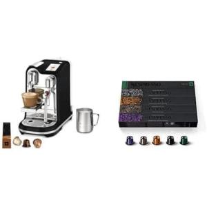 imageNespresso Creatista Pro Espresso Machine by Breville BNE900BTR Black Truffle Capsules Original Line