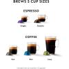 imageNespresso VertuoPlus Coffee and Espresso Maker by Breville with Aeroccino Ink Black WITH NESPRESSO CAPSULES INCLUDED