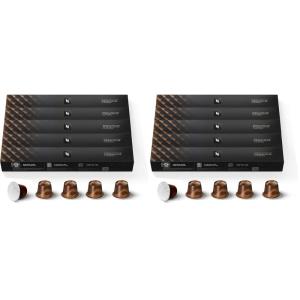 imageNespresso Capsules Original Cioccolatino Medium Roast Espresso Coffee 50Count Espresso Coffee Pods Brews 37 fl oz Pack of 2