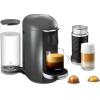 imageBreville Nespresso Vertuo Plus Deluxe Coffee and Espresso Maker Titan with Aeroccino Milk Frother  Nespresso Descaling Kit