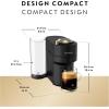 imageNespresso LimitedEdition Vertuo Pop Coffee and Espresso Maker by Breville Matte Black Gold  Starbucks Capsules Vertuo Line
