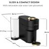 imageNespresso LimitedEdition Vertuo Pop Deluxe Coffee and Espresso Maker by Breville with Milk Frother Matte Black Gold  Starbucks Capsules Vertuo Line