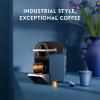 imageNespresso Pixie Espresso Machine by DeLonghi Navy Blue  Starbucks Capsules Original Line
