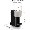 imageNespresso Vertuo Next Coffee and Espresso Maker by Breville Light Grey  Starbucks Capsules Vertuo Line