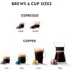 imageNespresso Vertuo Next Deluxe Coffee and Espresso Maker by Breville Dark Chrome  Starbucks Capsules Vertuo Line