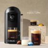 imageNespresso Vertuo Plus Coffee and Espresso Maker by Breville Ink Black  Starbucks Capsules Vertuo Line